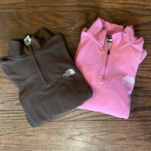 The north face TKA 100 half zip pullover